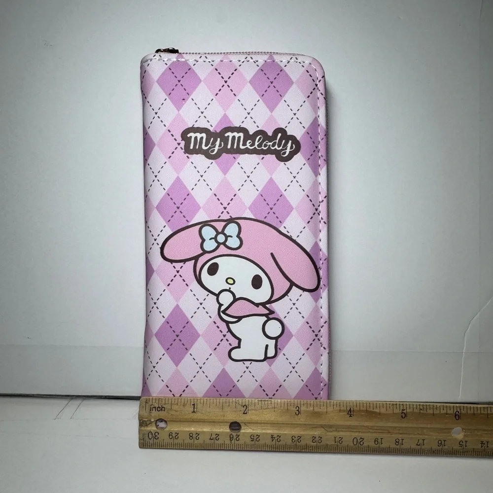 My Melody Argyle Wallet NWT Hello Kitty Friends